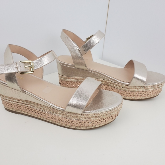 Aldo wedge sandals size 9 - Picture 2 of 12